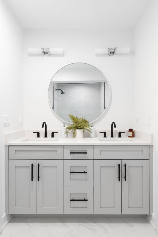 Dual Vanities and Fixtures