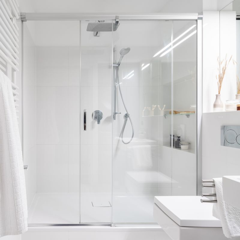 Modern Bathroom with Frameless Shower